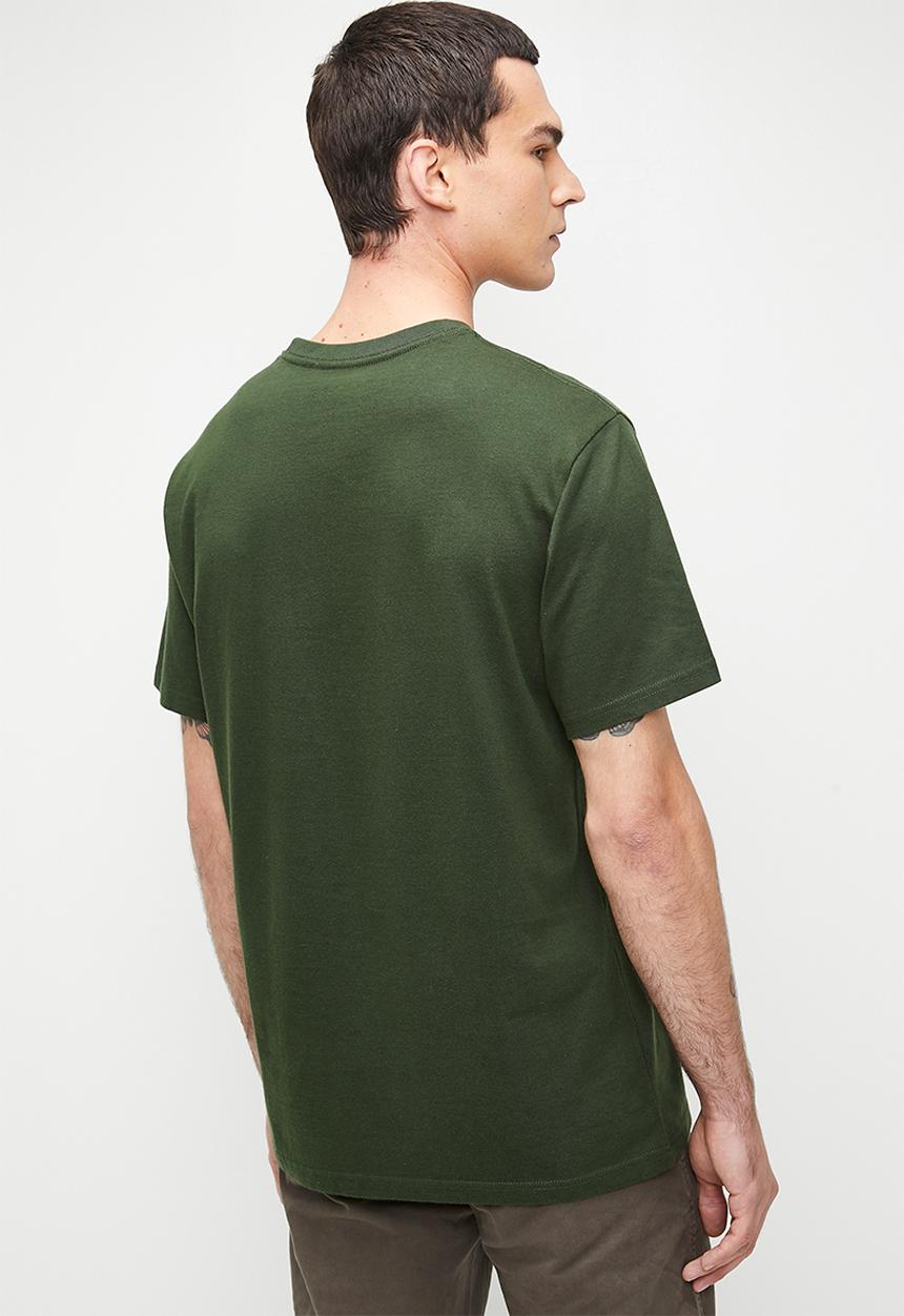 Levi’s® - Ss Relaxed Fit Tee - Serif Logo Kombu Green Graphic