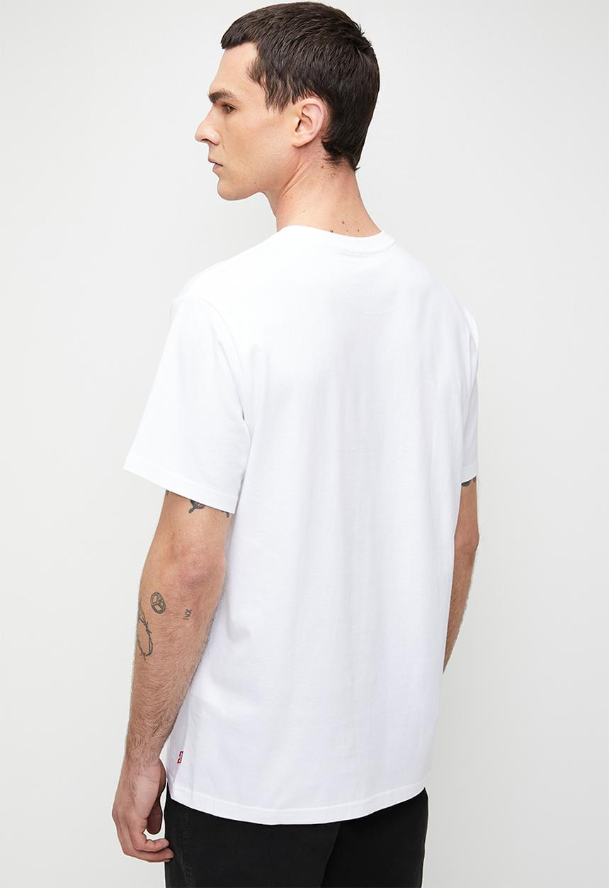 Levi’s® - Ss Relaxed Fit Tee - Ls&Co Prep Script White Plus Graphic