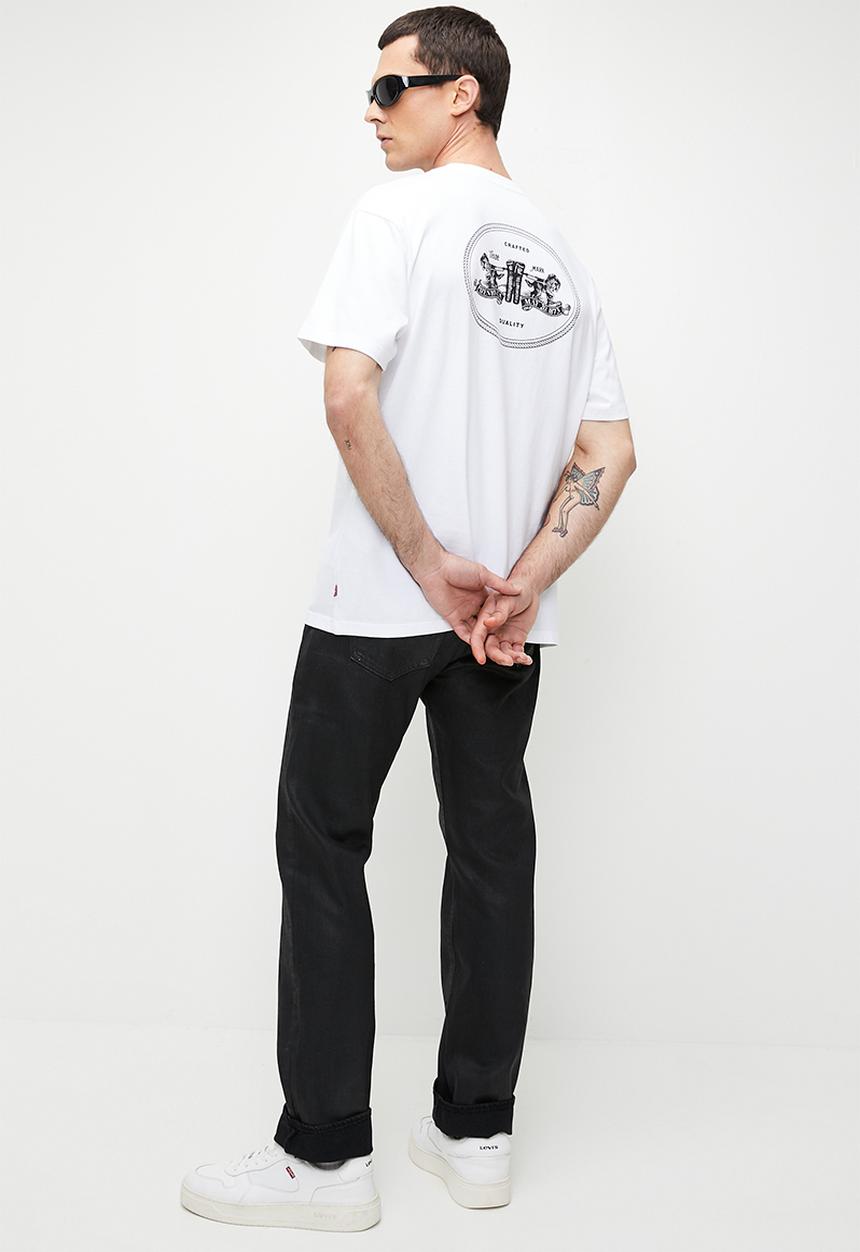 Levi’s® - Vintage Fit Graphic Tee - Bi Badge Bw 4 White Plus Graphic