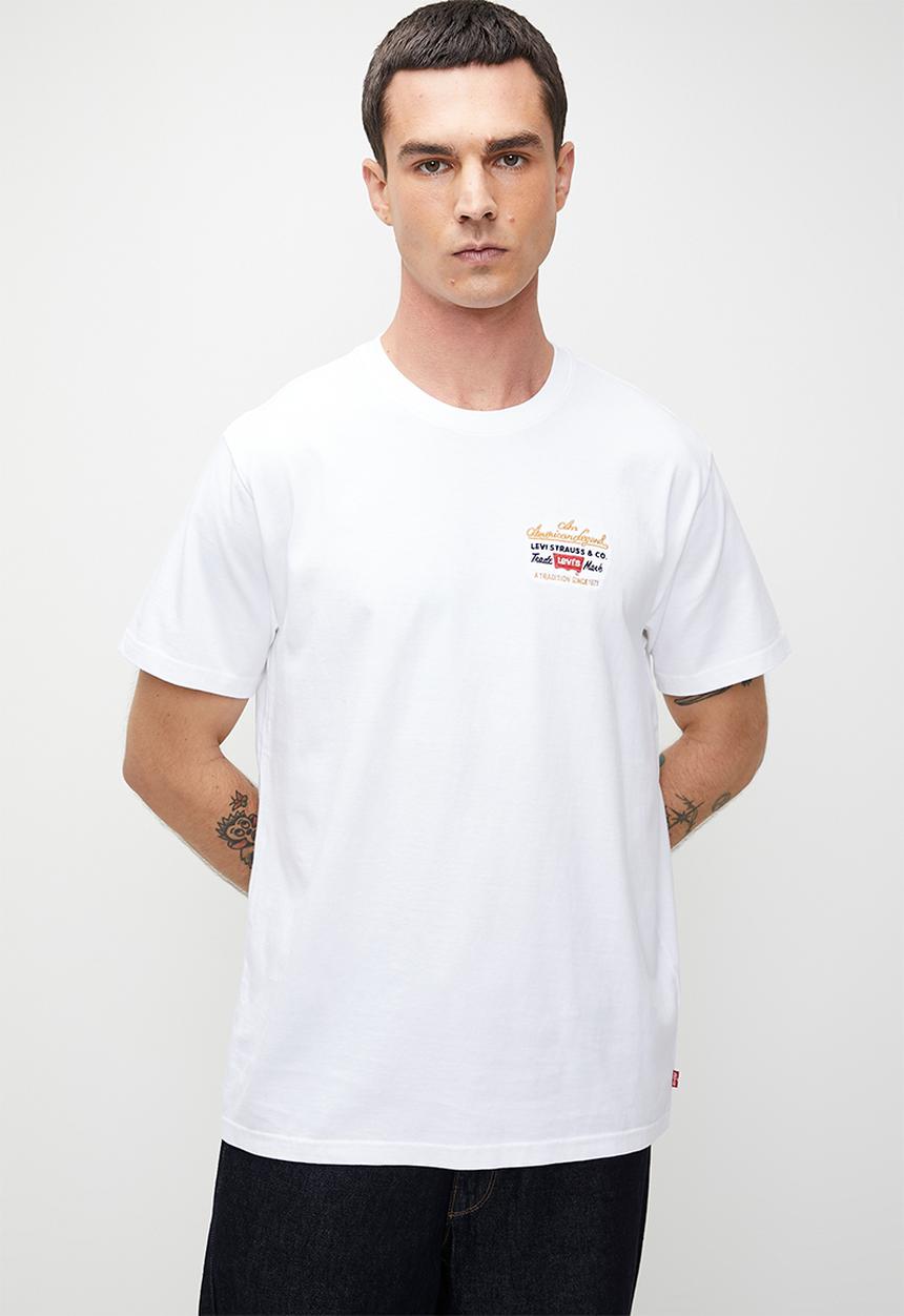 Levi’s® - Ss Relaxed Fit Tee - Archive Sport Emb Prep 5 White Plus Graphic