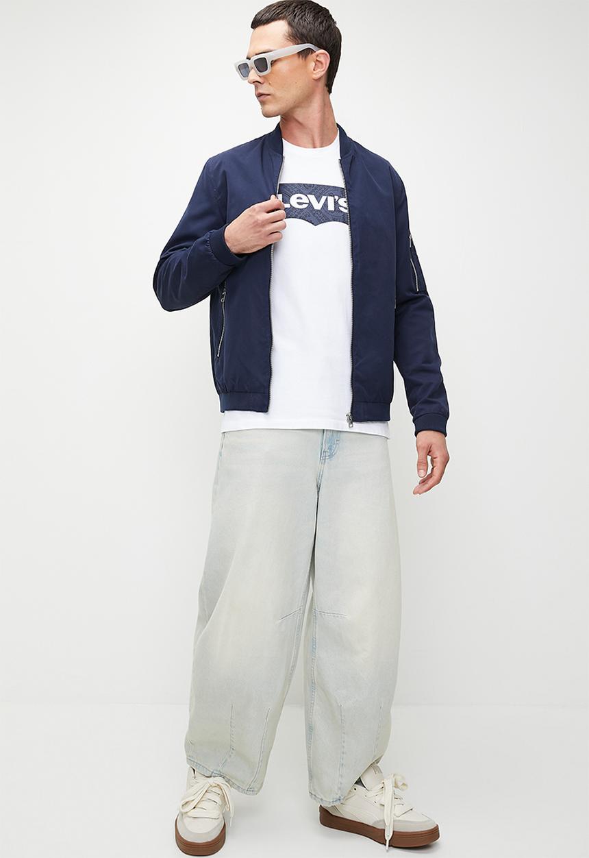 Levi’s® - Graphic Crewneck Tee - Ssnl Filled Bw1 White Plus