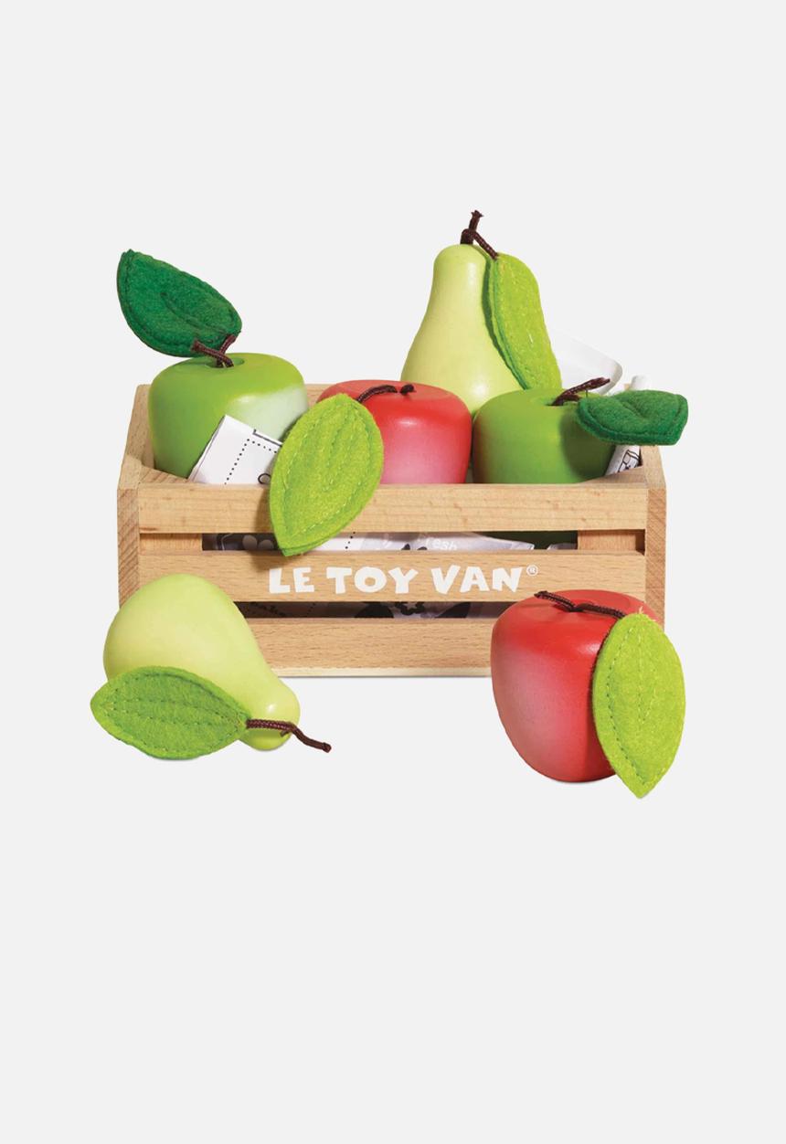 Le Toy Van - 8Pcs Orchard Fruits  Crate - multi