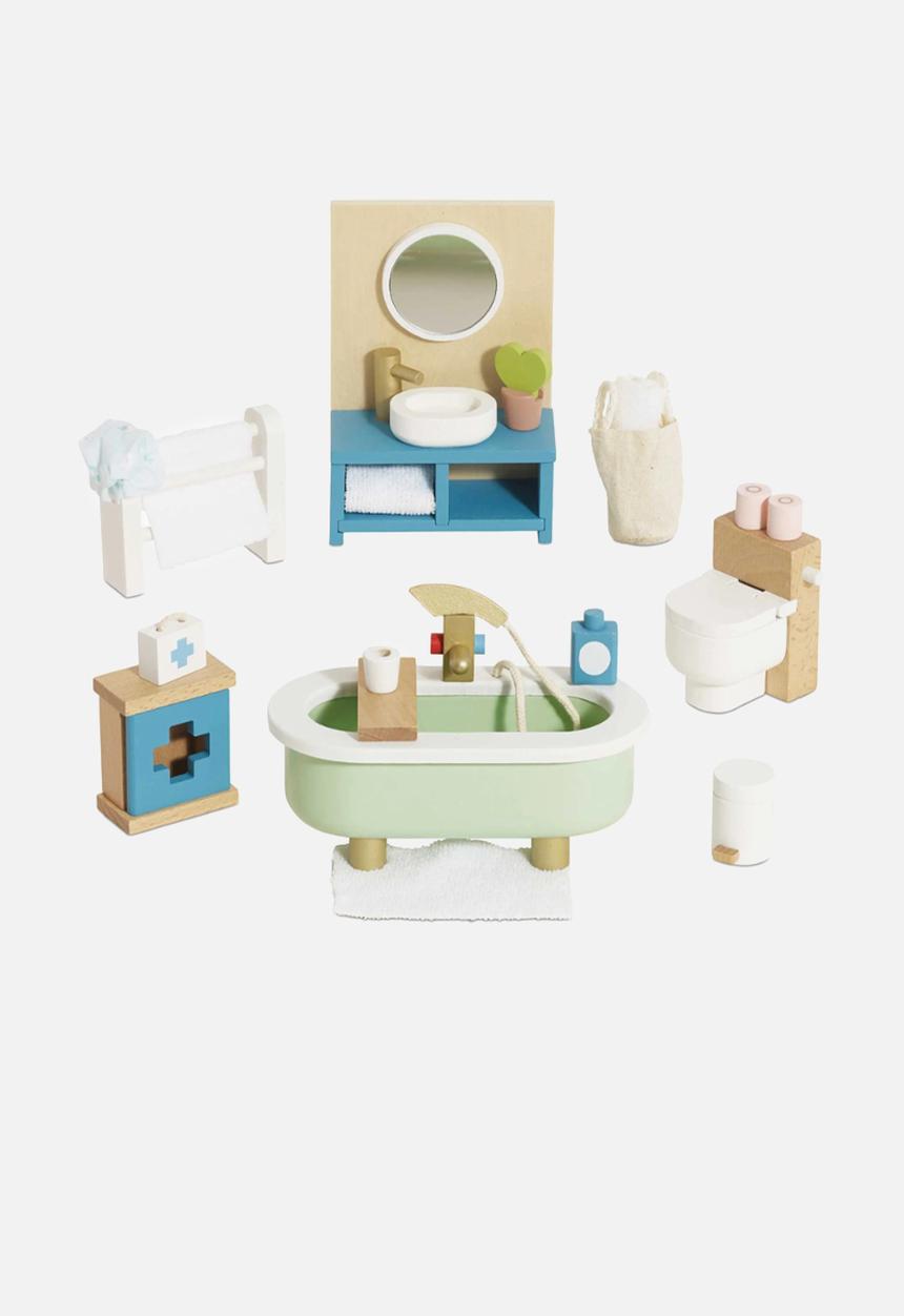 Le Toy Van - 19 Pc bathroom furniture - multi