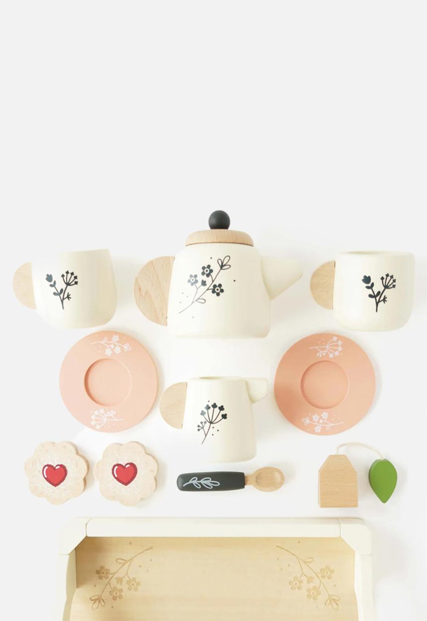Le Toy Van - 12Pcs Tea Set & Tray - multi
