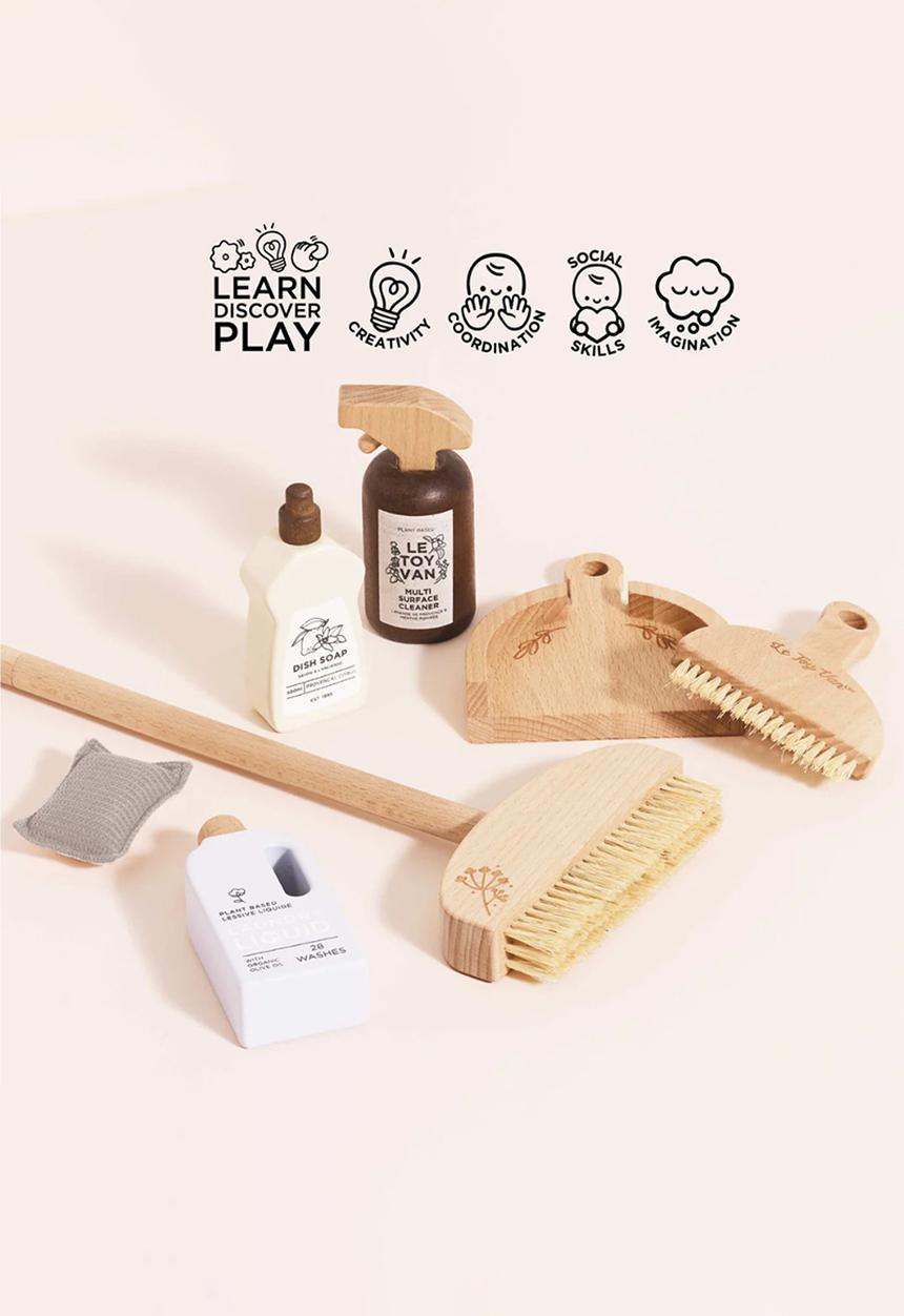 Le Toy Van - 7pcs Cleaning Set  - multi