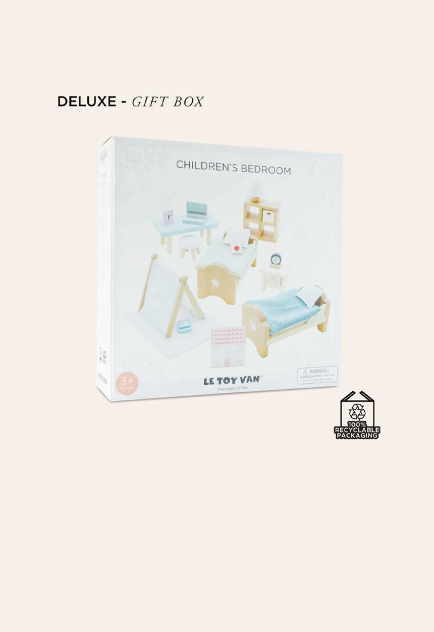 Le Toy Van - 20 Pcs childs bedroom furniture -  sage /beige