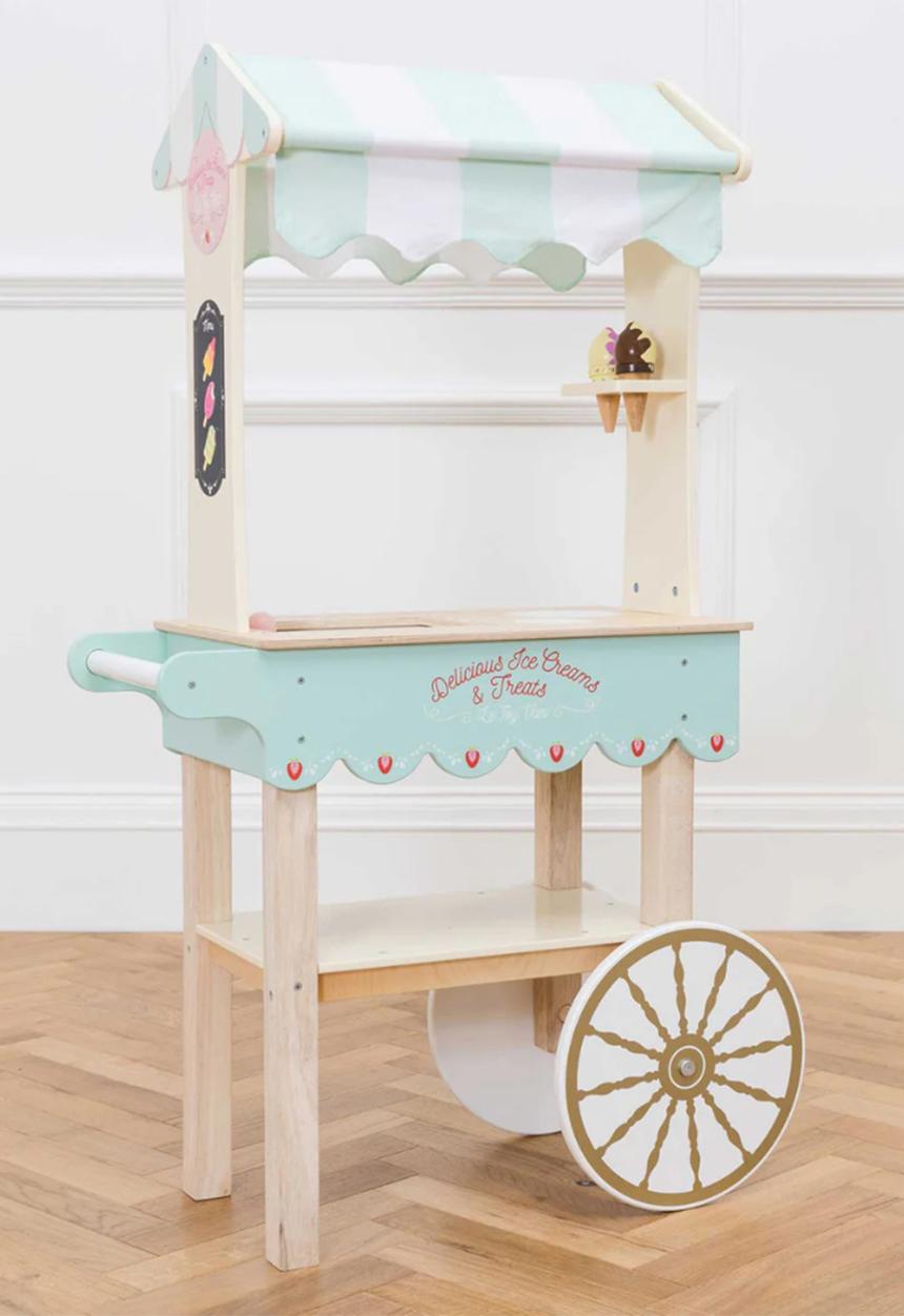 Le Toy Van - Ice Cream Trolley Market Stall - multi