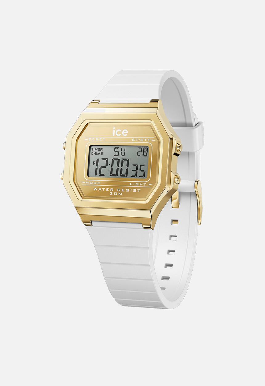 ICE Watch - Ice Digital Retro 022733- Metal gold mirror/White
