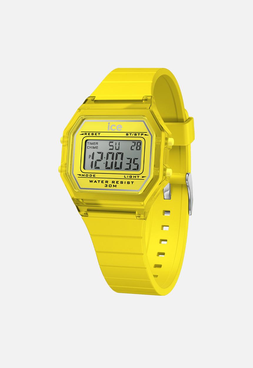 ICE Watch - Ice Digital Retro 022891- Electric yellow/Clear