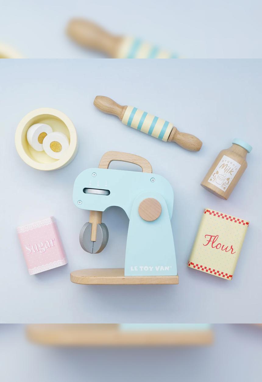 Le Toy Van - 8Pcs Bakers Mixer Set - multi