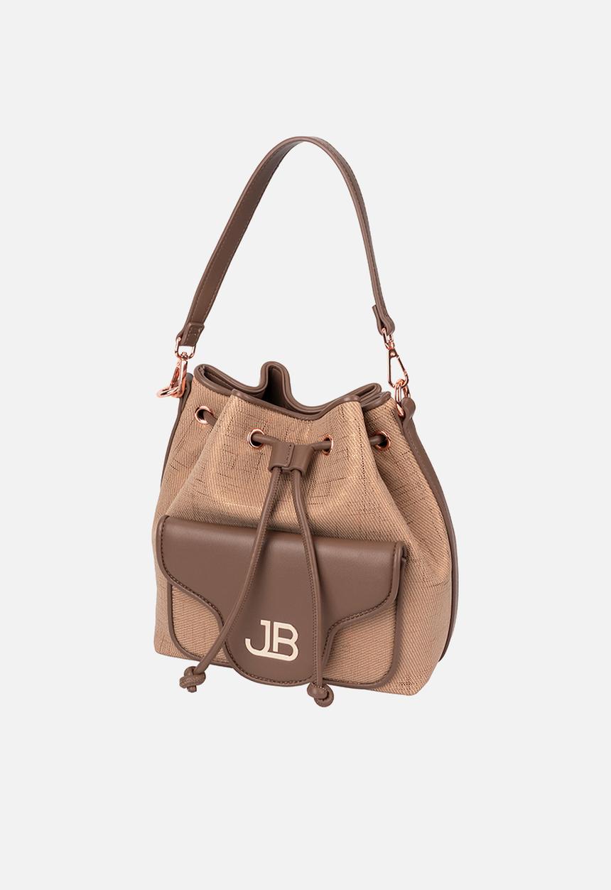 Jo Borkett - Blythe bucket  bag -brown
