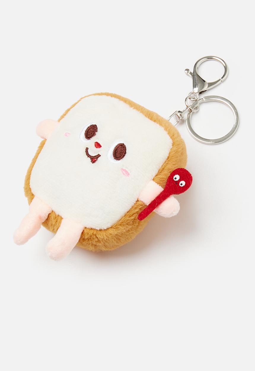 Tessa Design - Georgia plush toy bag charm accessory-beige
