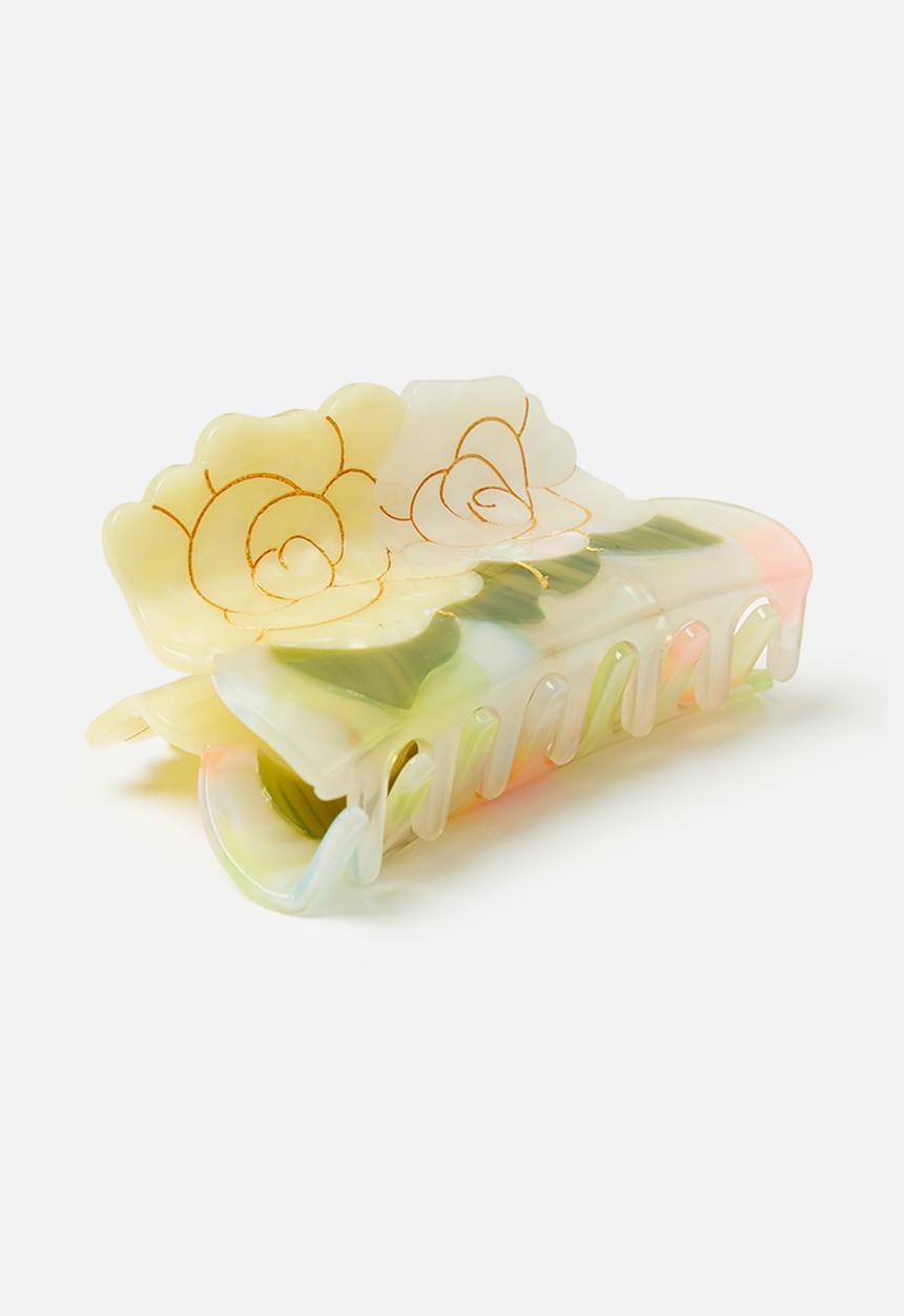 Tessa Design - Frankie flower claw clip-multi