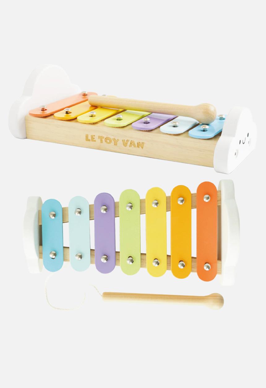 Le Toy Van - 2Pcs  Rainbow Xylophone - multi