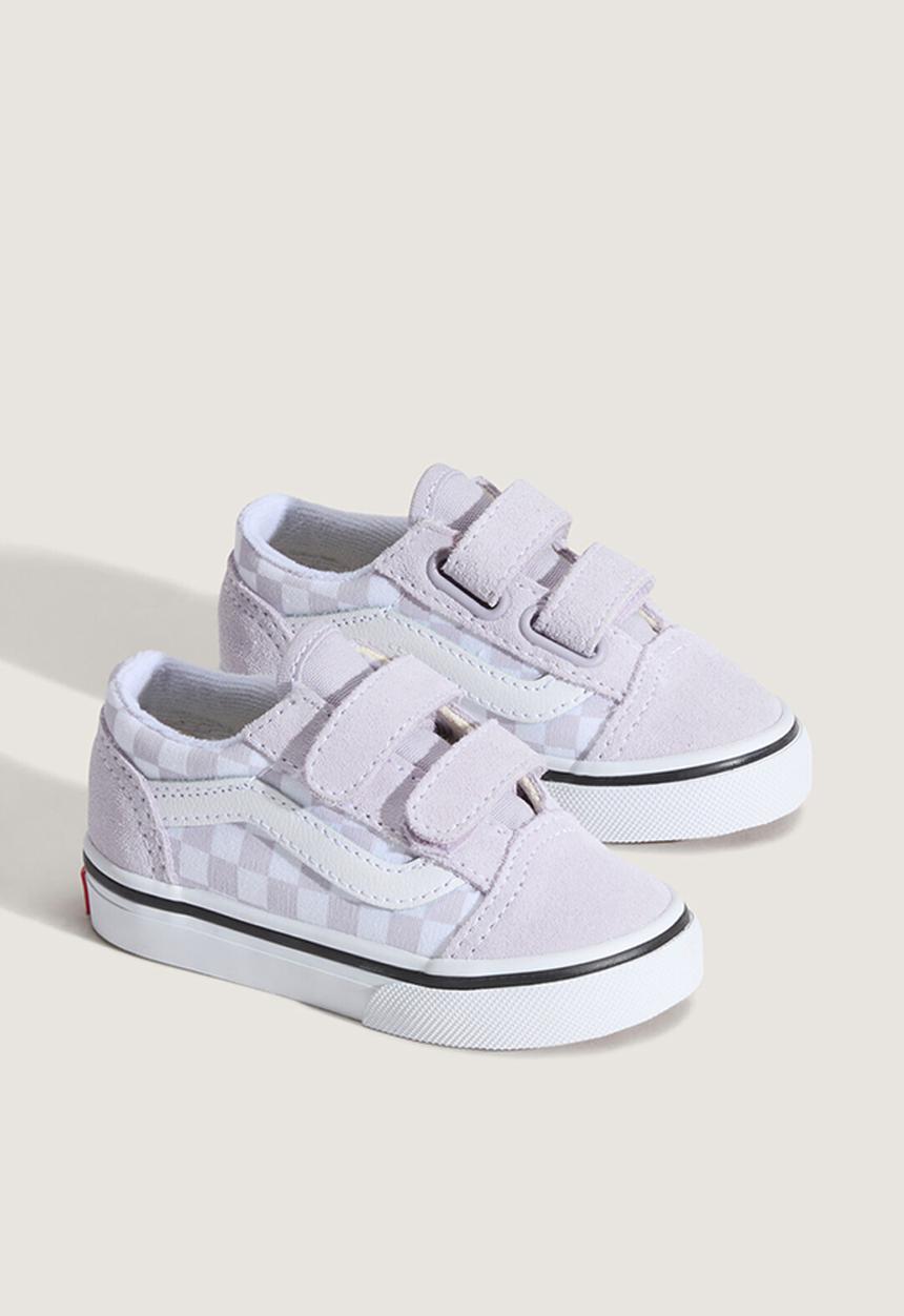Vans - Old Skool V-Emy - Color Theory Checkerboard Lilac Mist