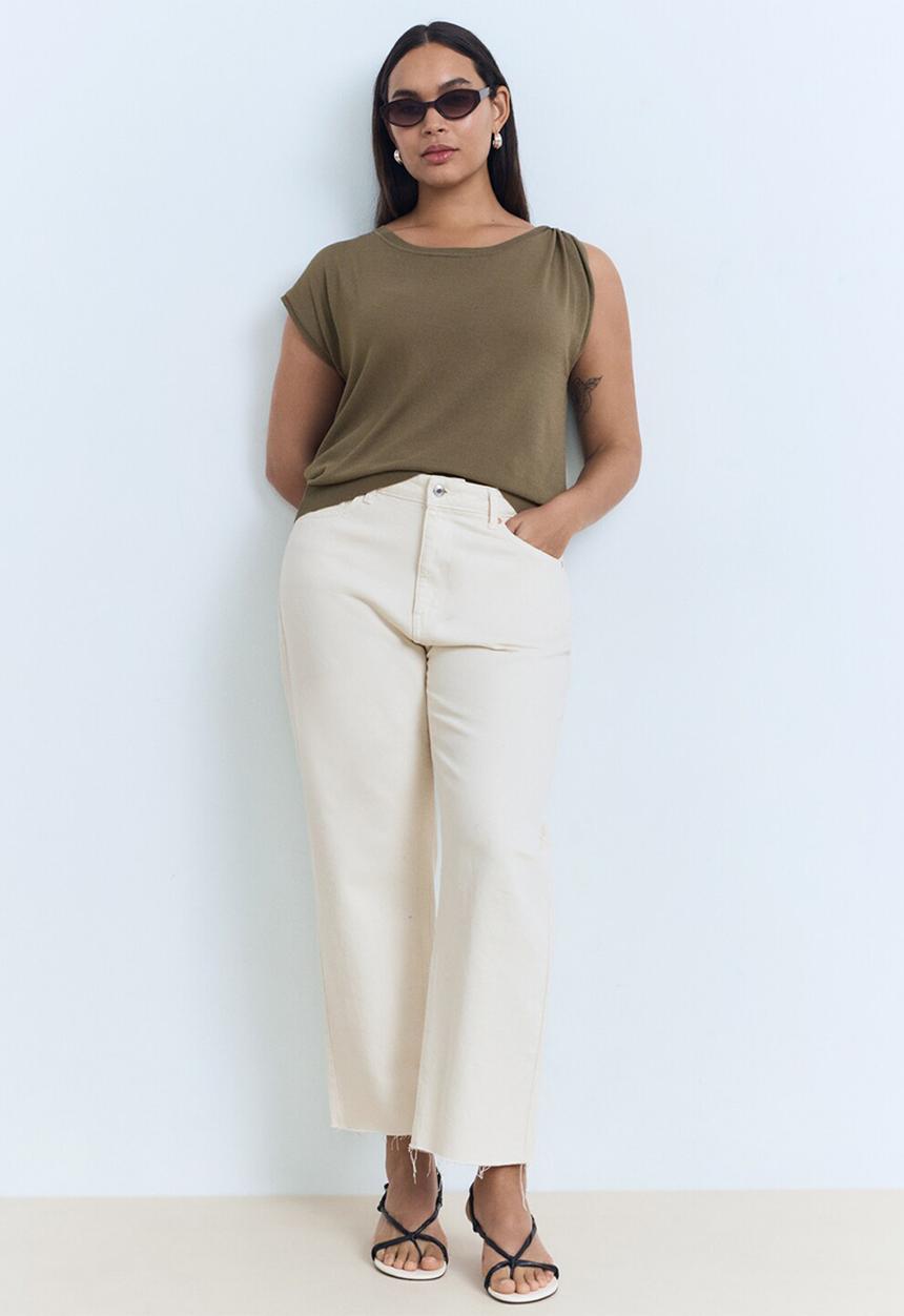 MANGO - Sweater Sophia - Medium Brown