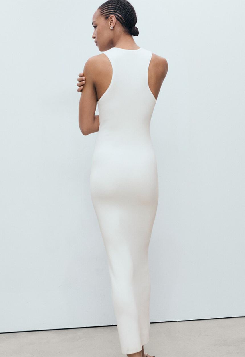 MANGO - Dress Perales - White