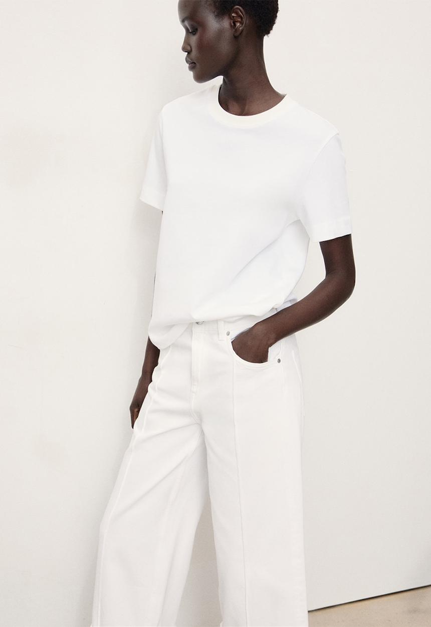 MANGO - Jeans Gala - White