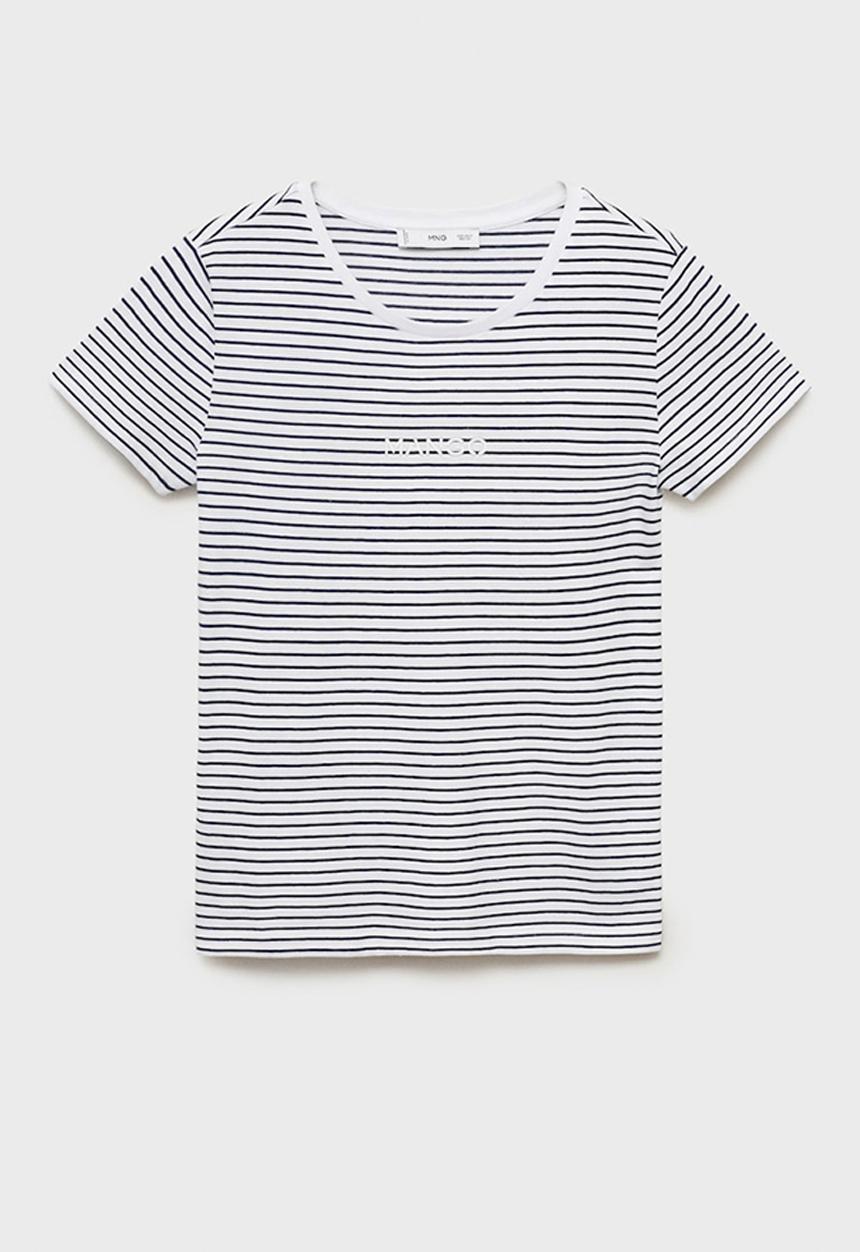 MANGO - T-Shirt Mangora - Navy
