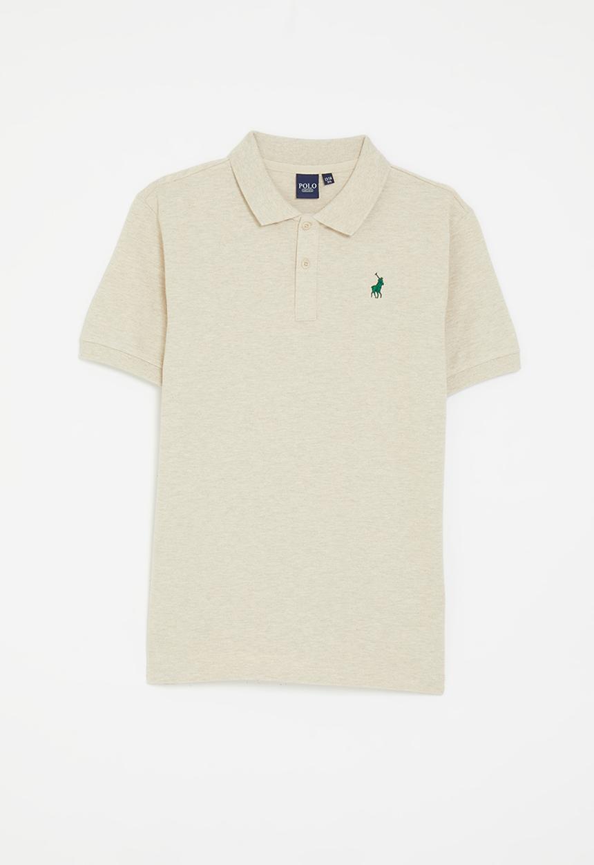 POLO - Boys austin ss golfer - stone