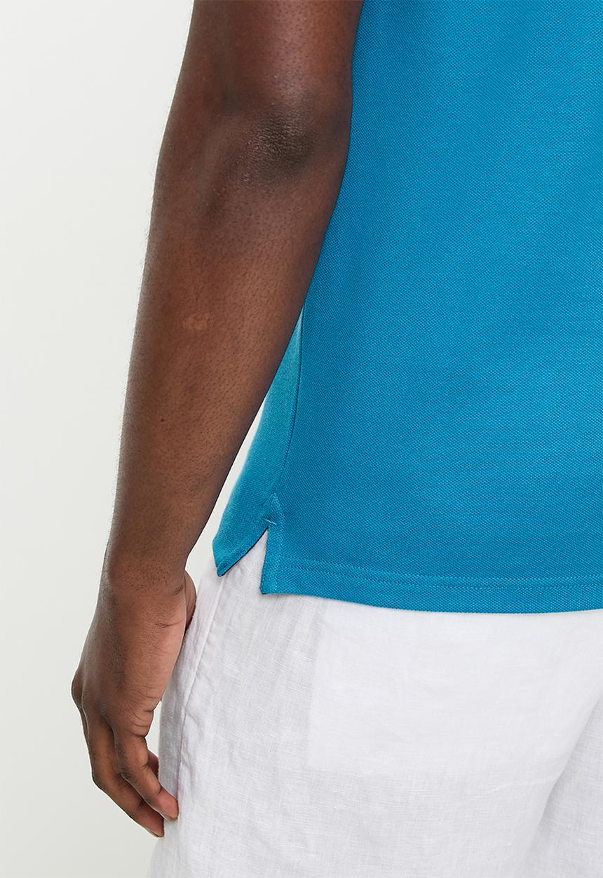POLO - Carter essential pique ss golfer - blue