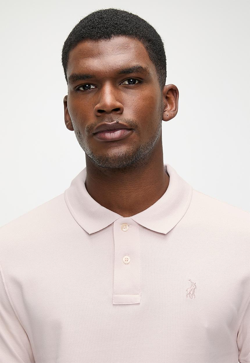 POLO - CARTER  Essential Pique Ss Golfer - Light Pink