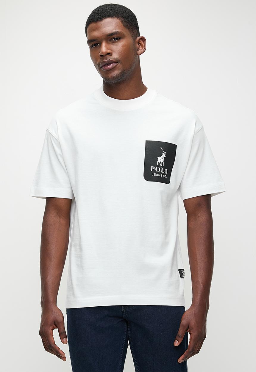 POLO - THEMBISA PJC Ss Pocket Logo Tee - Off White