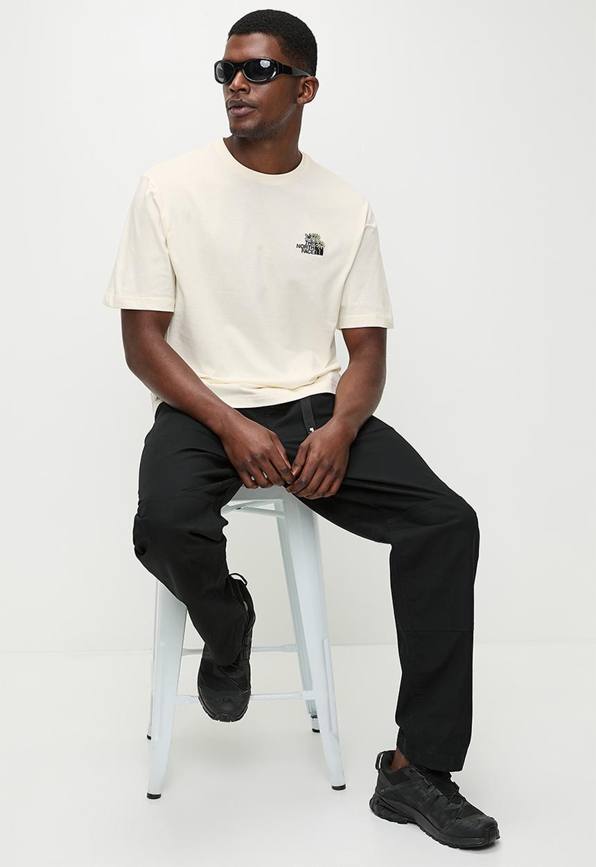 The North Face - Relaxed Flower Dome S/S Tee - Graphic - White Dune 