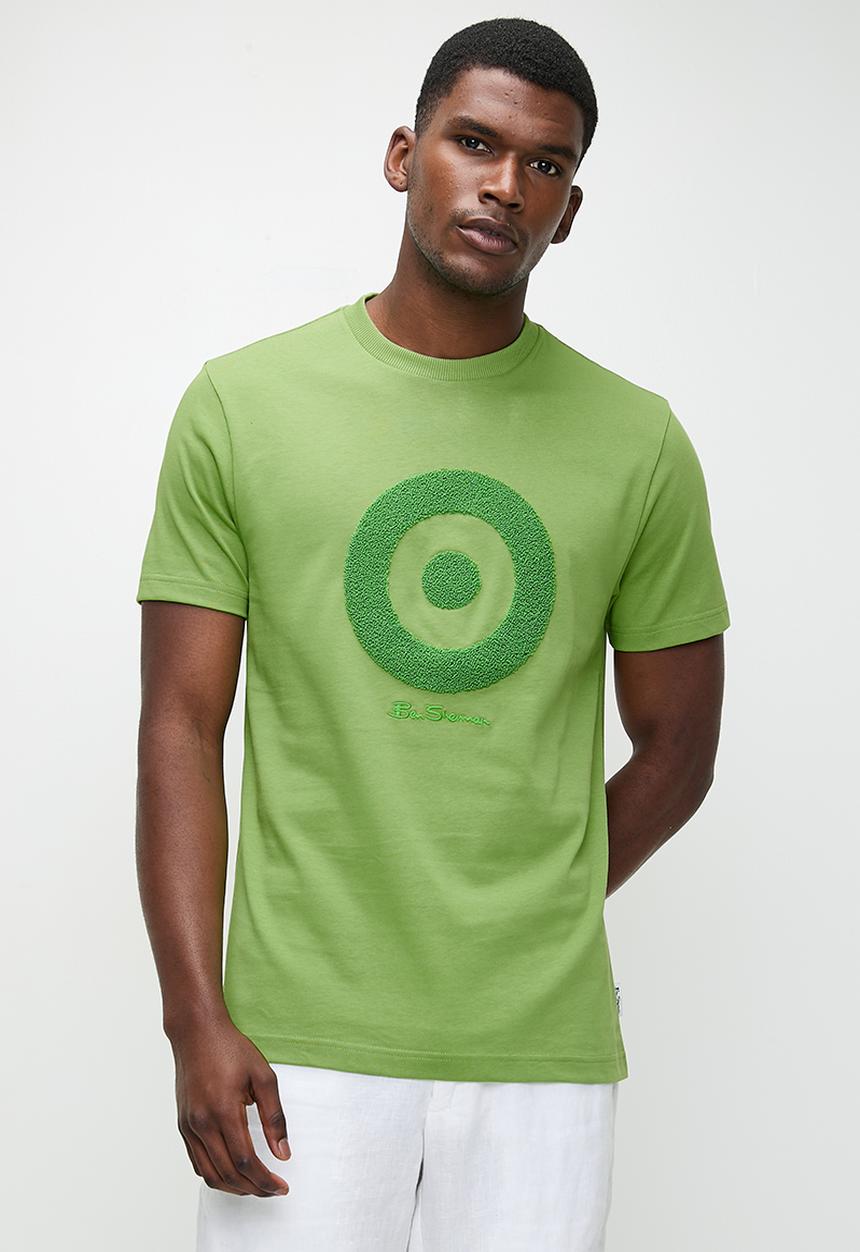 Ben Sherman - Target Towelling Applique Tee - Piquant Green