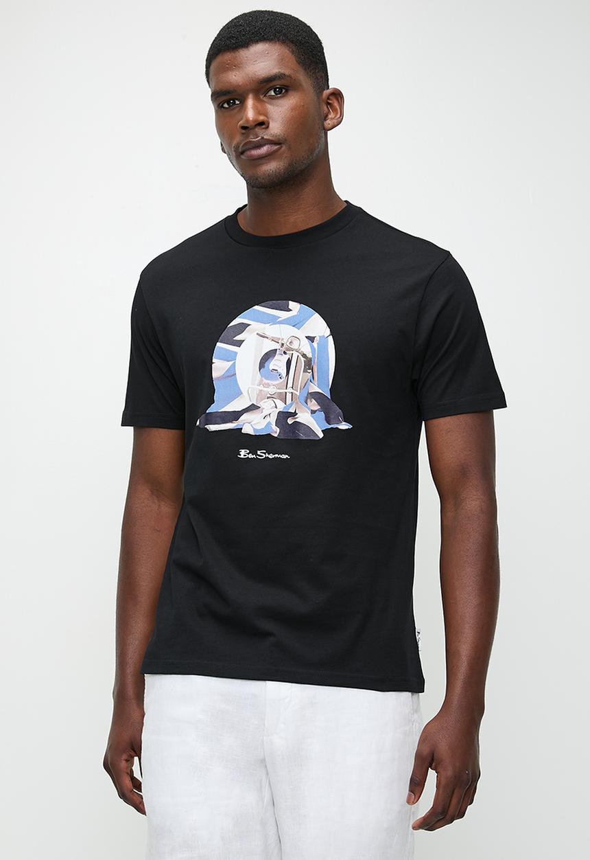 Ben Sherman - Tar Guitar Tee Shirt - Black