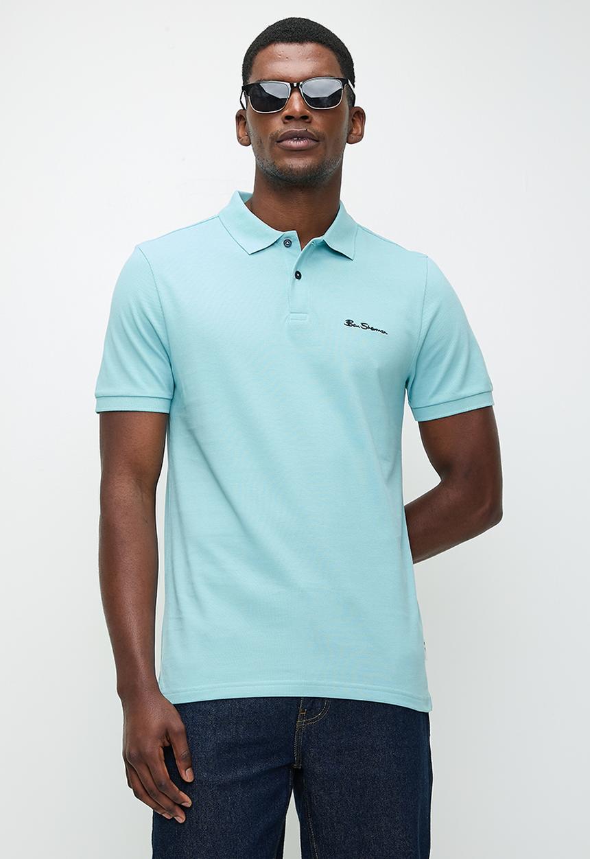 Ben Sherman - Ben Polo short sleeve - Retro Blue