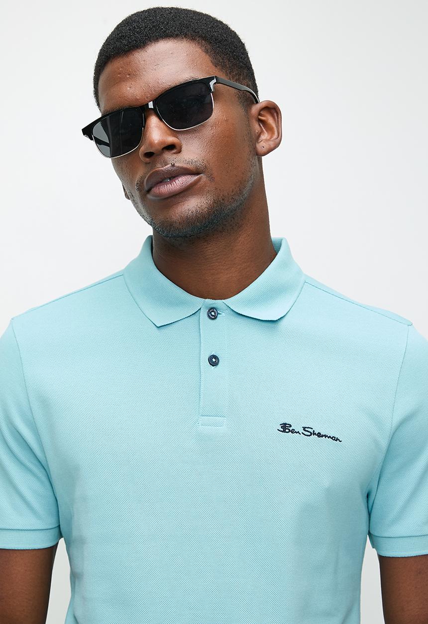 Ben Sherman - Ben Polo short sleeve - Retro Blue
