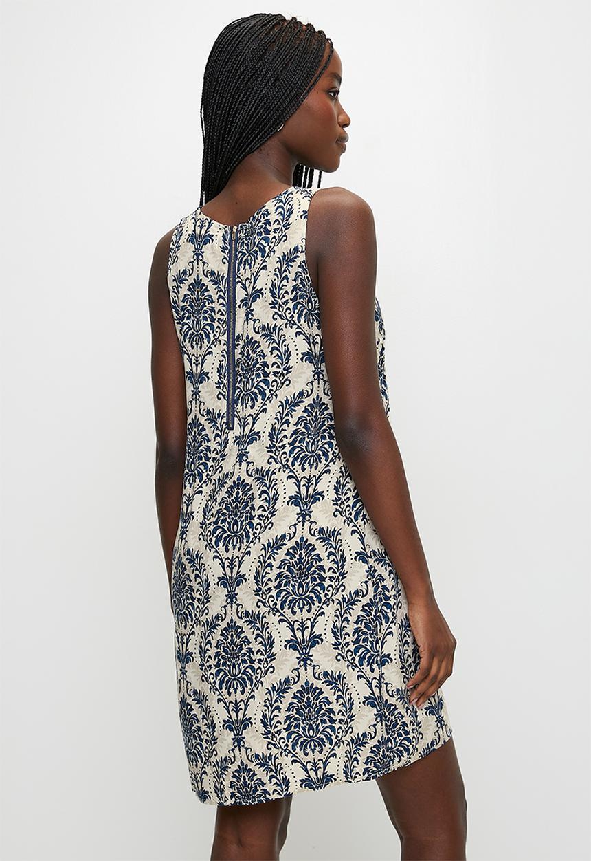 Izabel London - Racerback Slip Dress - Navy