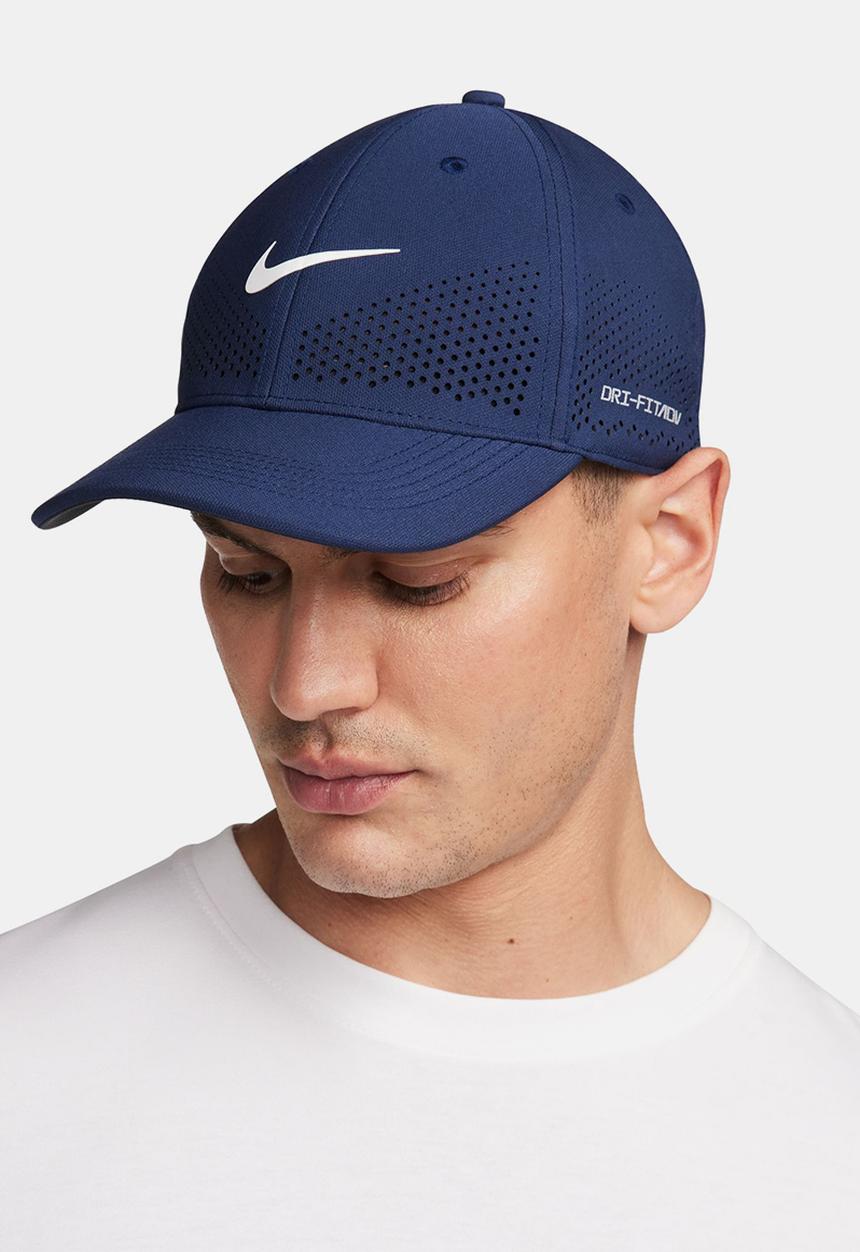 Nike - Nike Dri-FIT ADV Club Structured Swoosh Cap - Midnight Navy/White