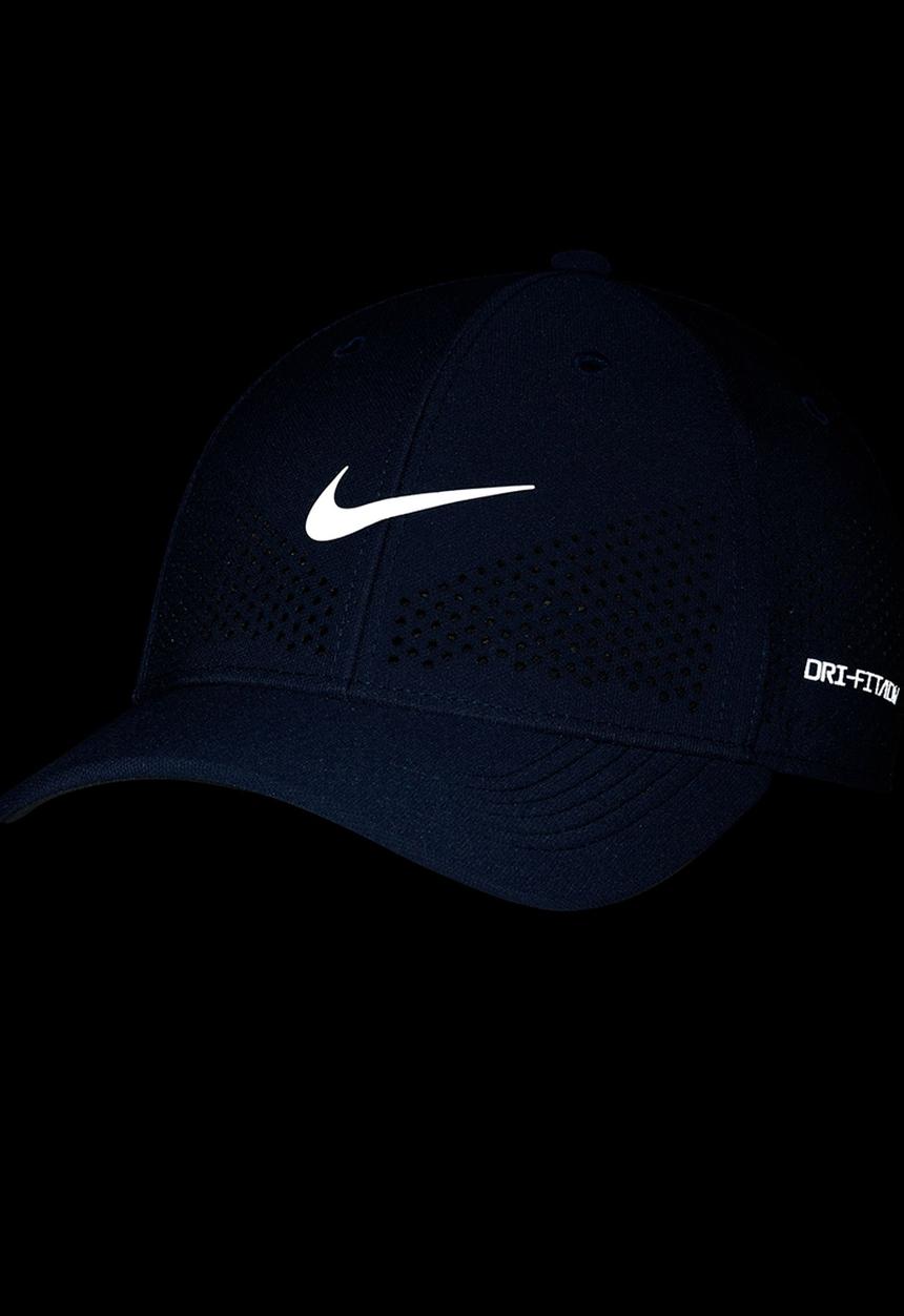 Nike - Nike Dri-FIT ADV Club Structured Swoosh Cap - Midnight Navy/White