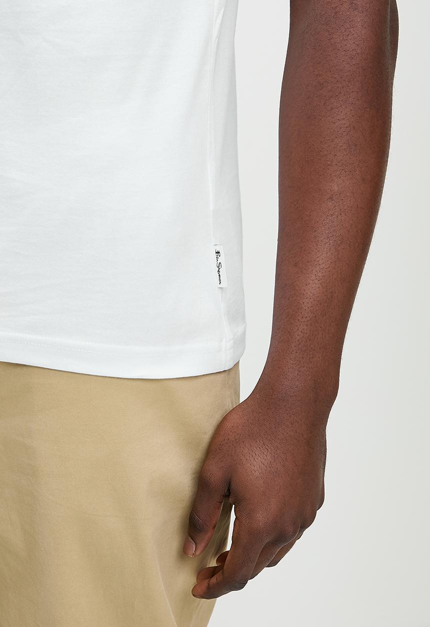 Ben Sherman - Disk Target Foil  - White