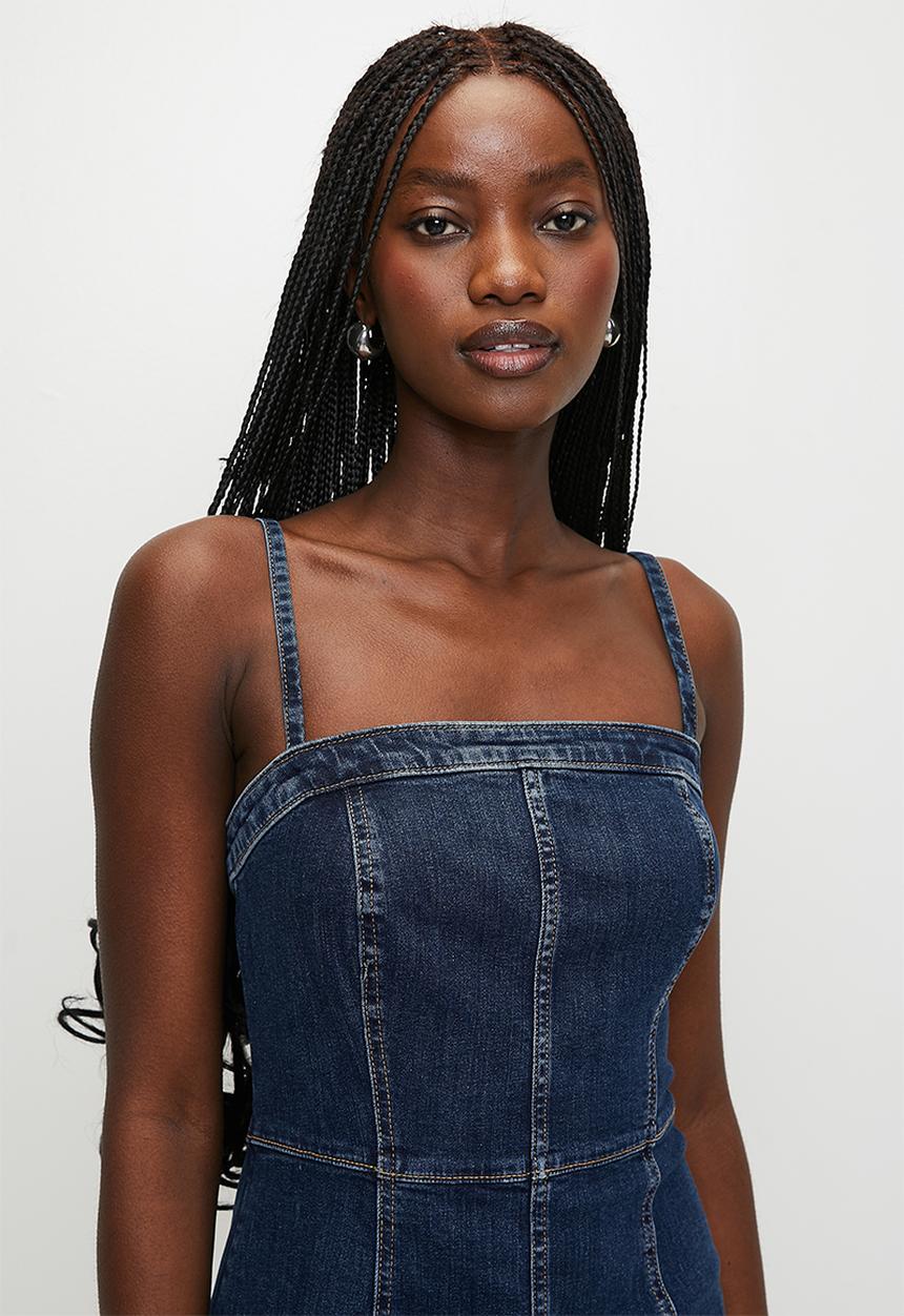 Levi’s® - Seamed Bustier Dress - Retro Stone