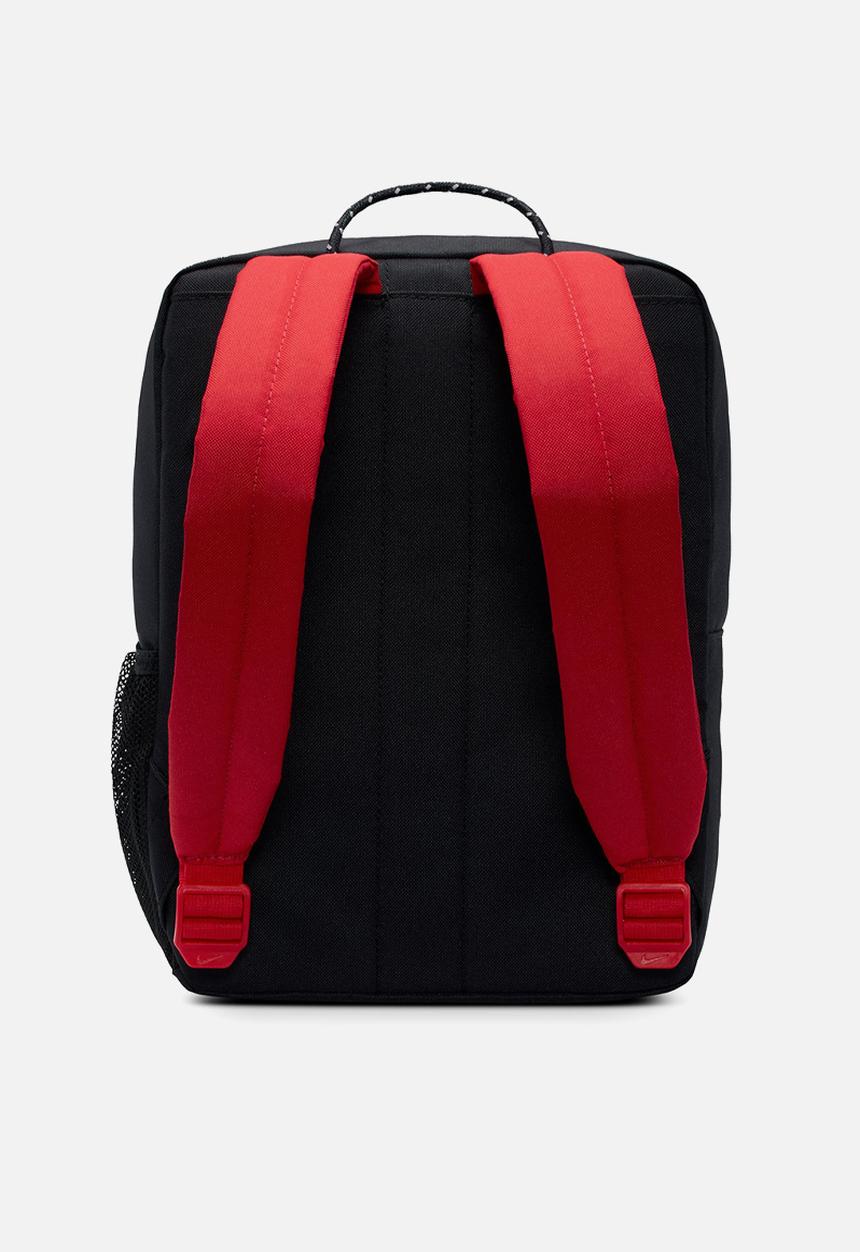 Nike - Youth Nike Boxy Backpack-Black/University Red/White