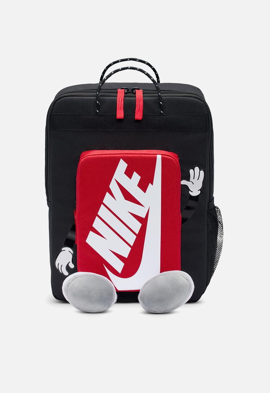 Nike - Youth Nike Boxy Backpack-Black/University Red/White