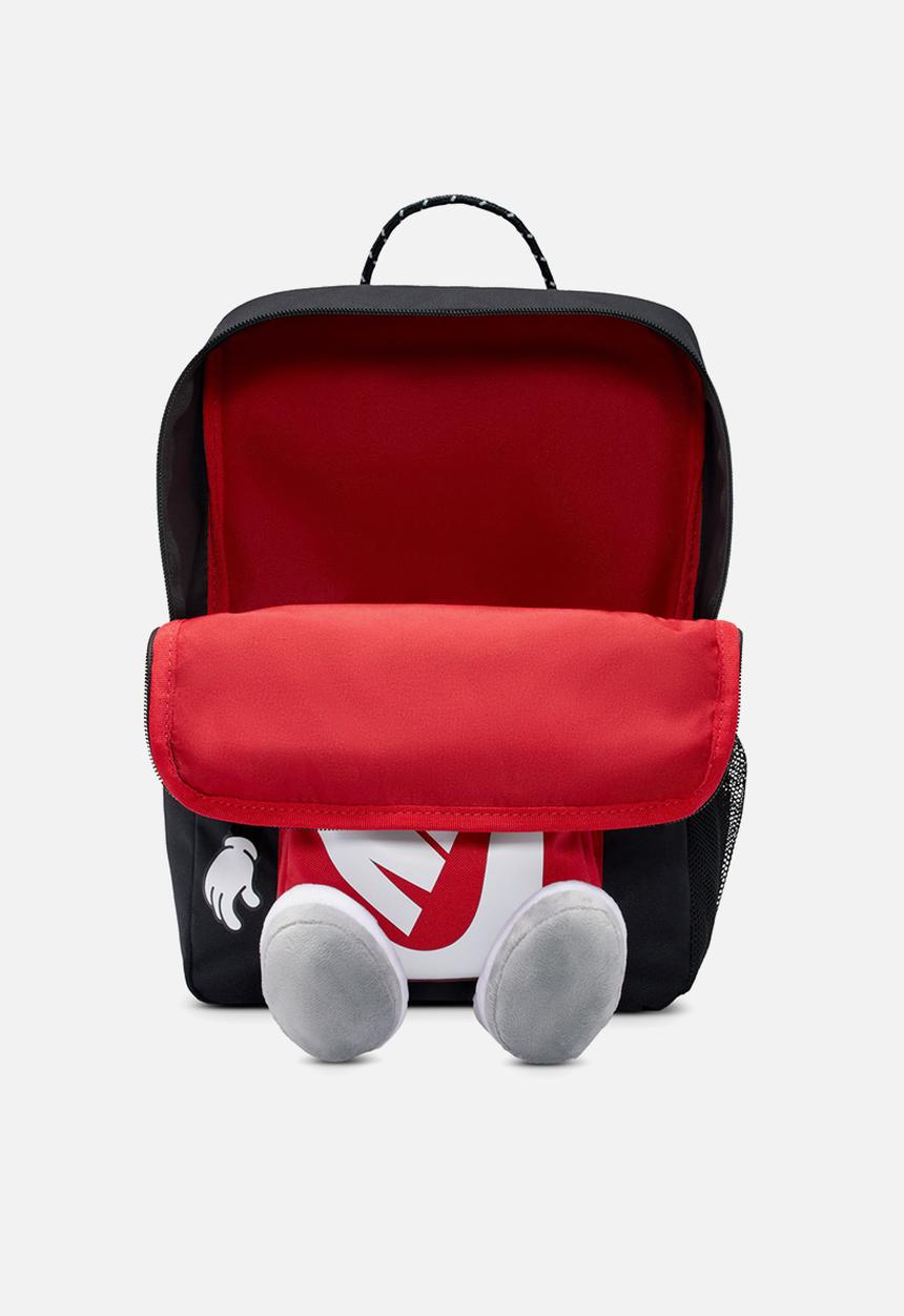Nike - Youth Nike Boxy Backpack-Black/University Red/White
