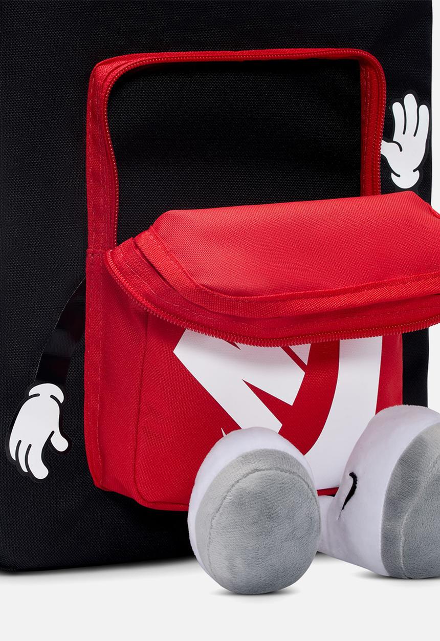 Nike - Youth Nike Boxy Backpack-Black/University Red/White
