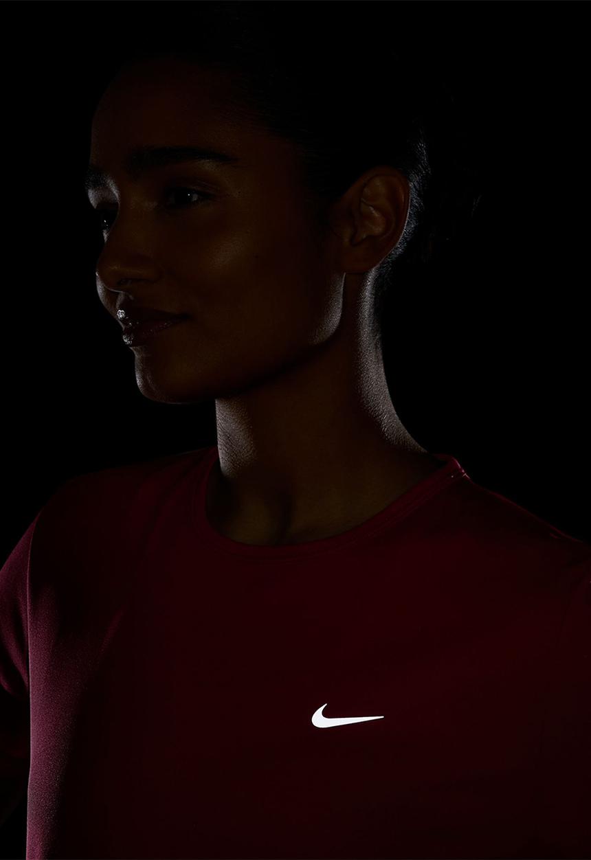 Nike - Dri-Fit Short-Sleeve Running Top - Pink