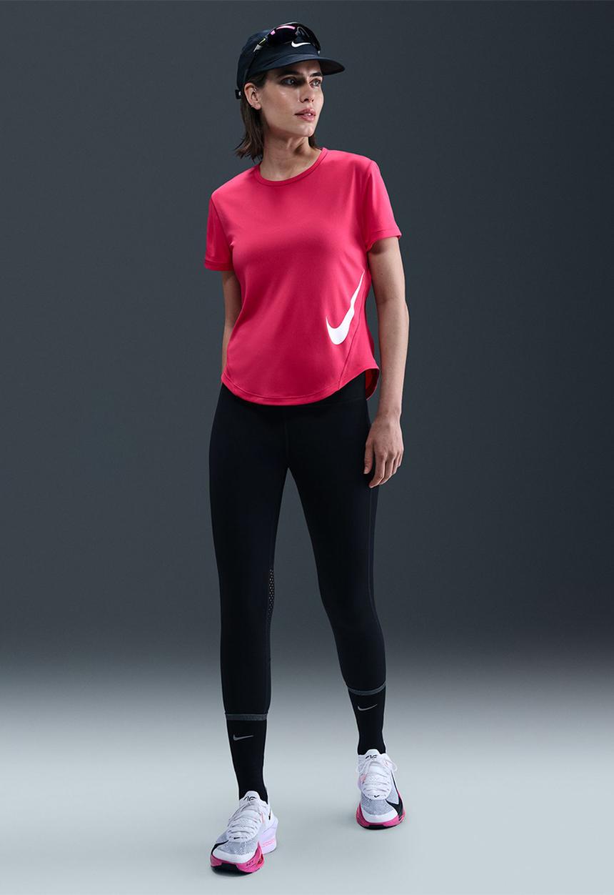 Nike - Dri-Fit Short-Sleeve Running Top - Pink
