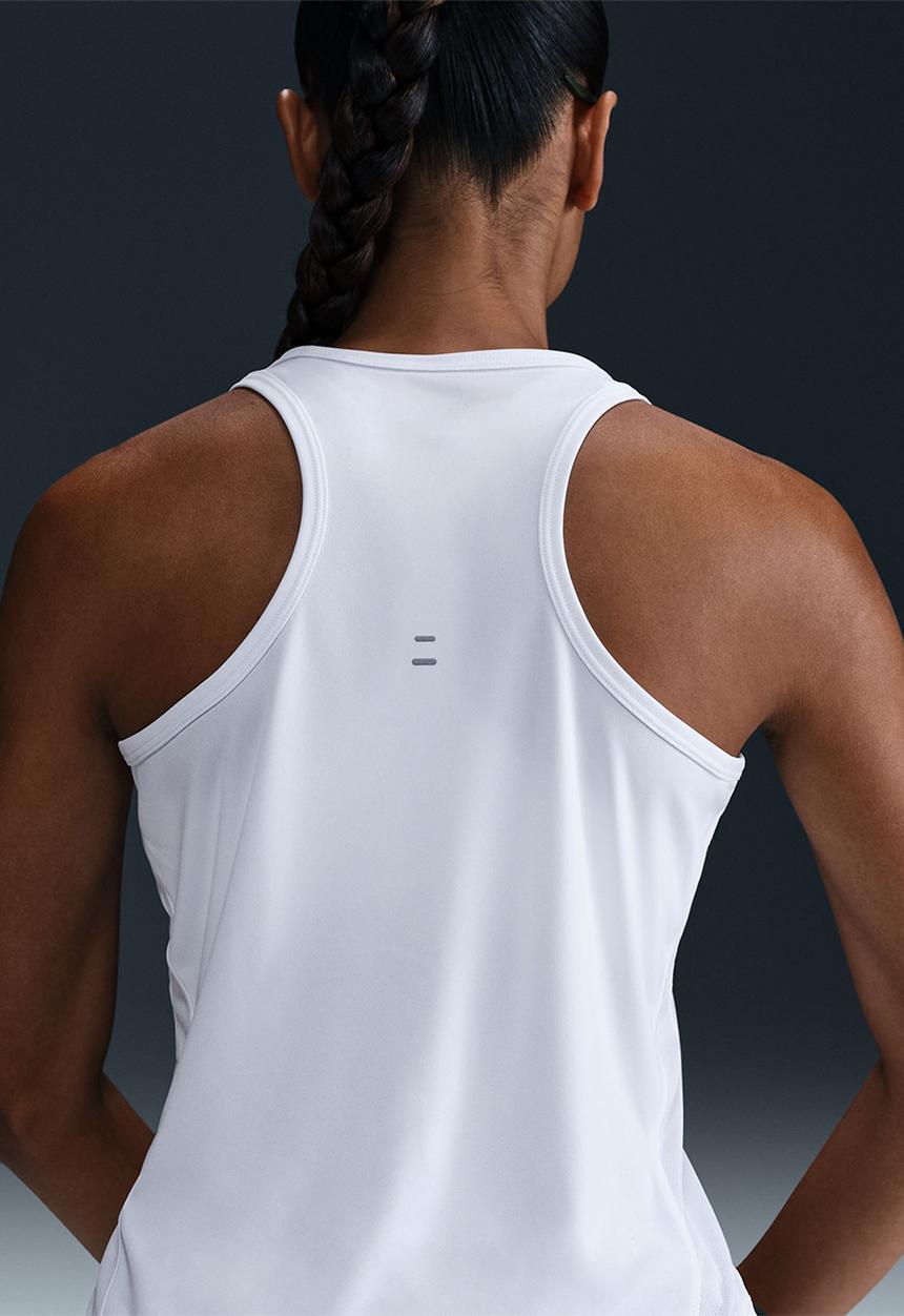 Nike - Dri-Fit Running Tank Top - White