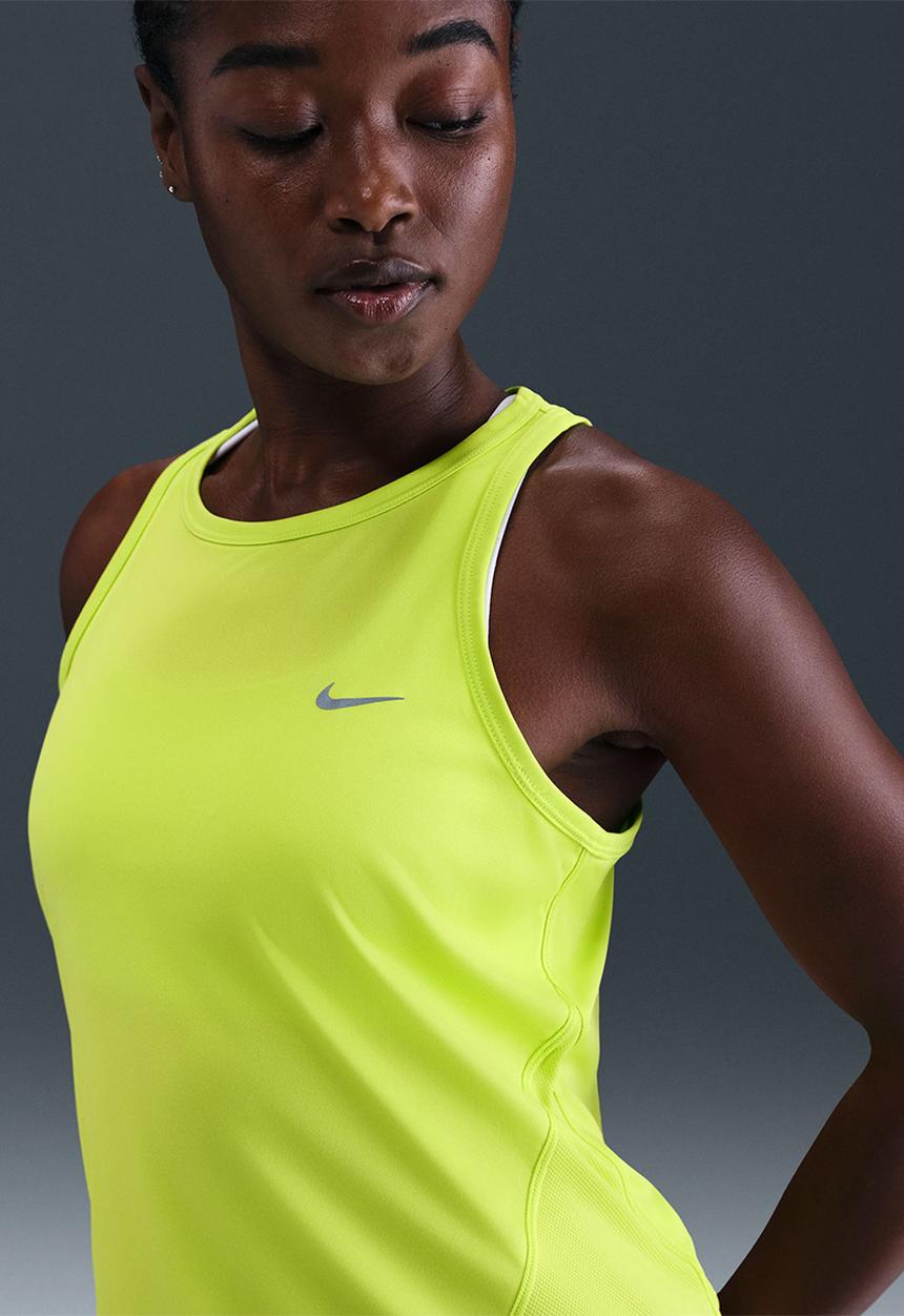 Nike - Dri-Fit Running Tank Top - Lime