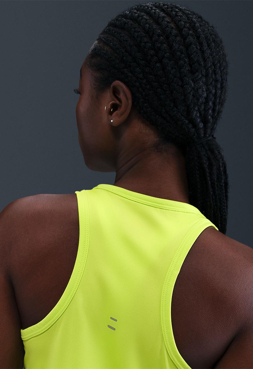 Nike - Dri-Fit Running Tank Top - Lime