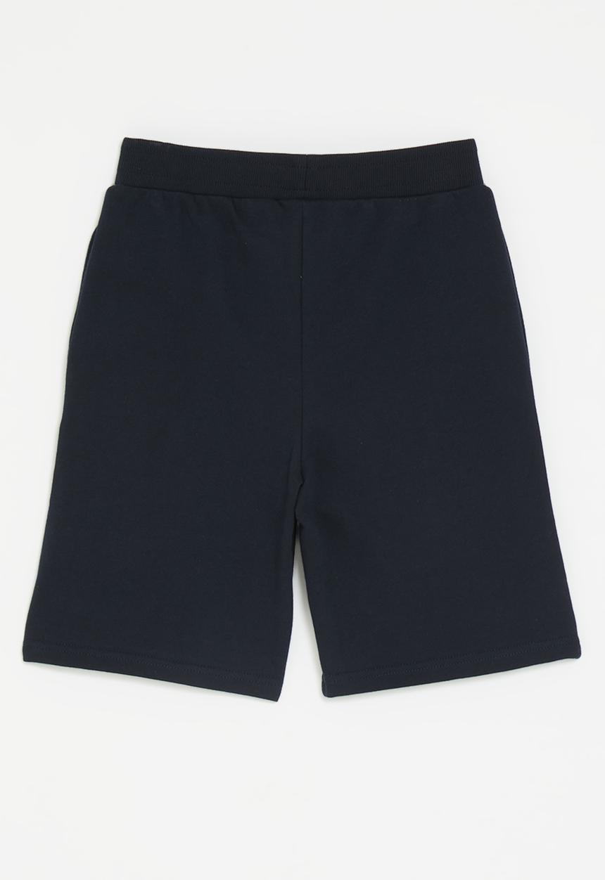 POLO - Boys preston printed short - navy