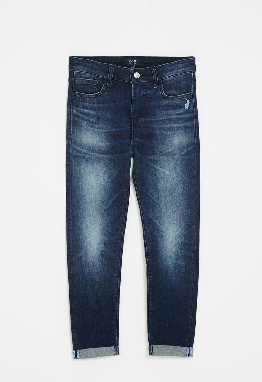POLO - Boys malcom slim fit jean - dark wash