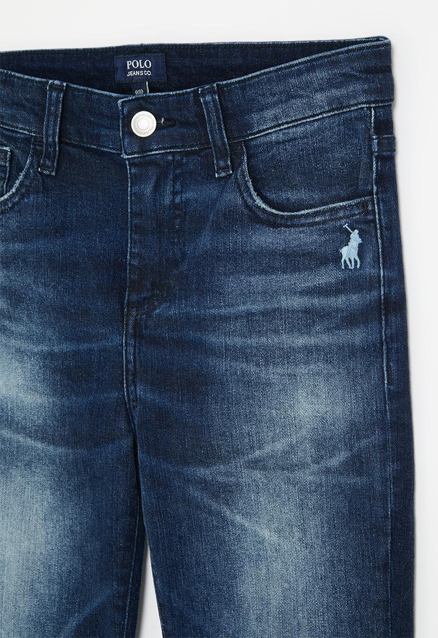 POLO - Boys malcom slim fit jean - dark wash