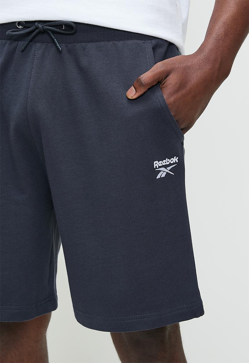 Reebok - Roscoe Small Logo Loopback Shorts - Vector Navy